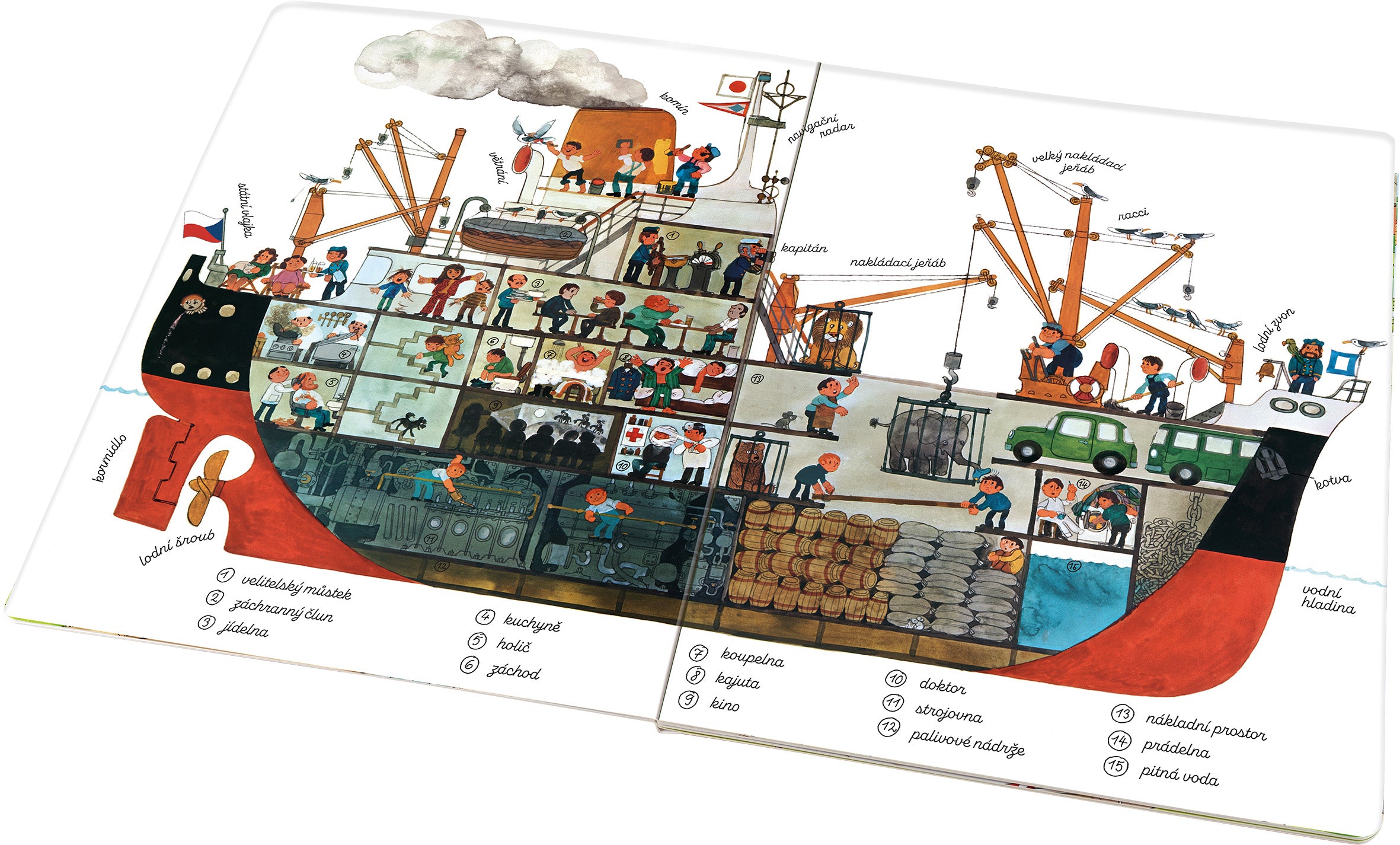 Velká knížka HURÁ K VODĚ pro malé vypravěče
