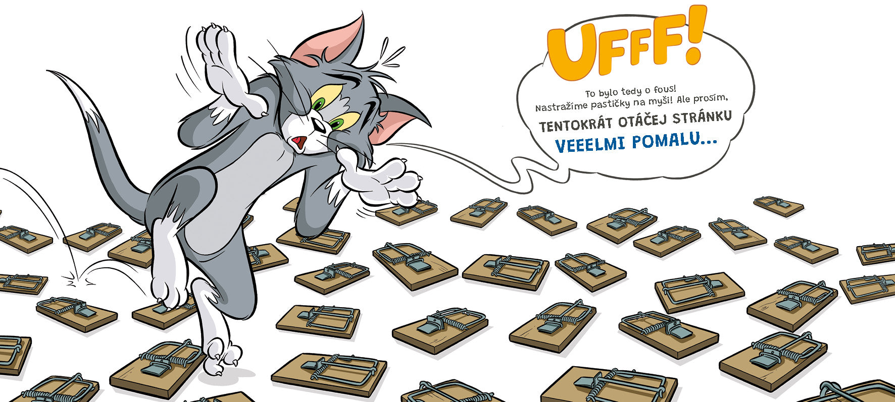 TOM & JERRY: V téhle knížce se schovává MYŠ
