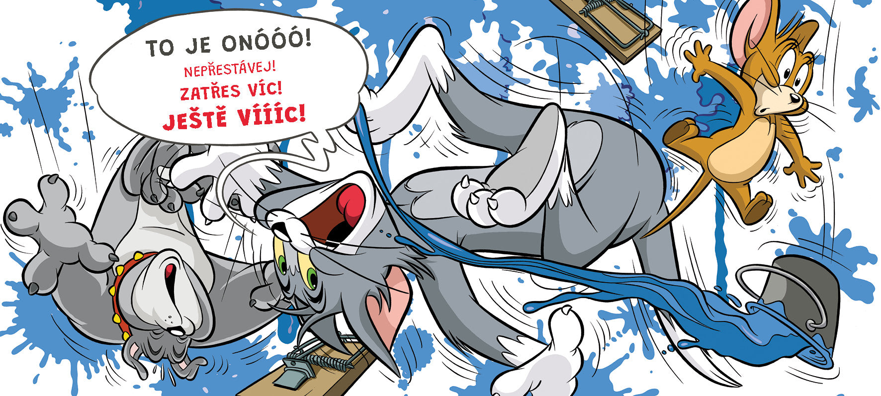 TOM & JERRY: V téhle knížce se schovává MYŠ