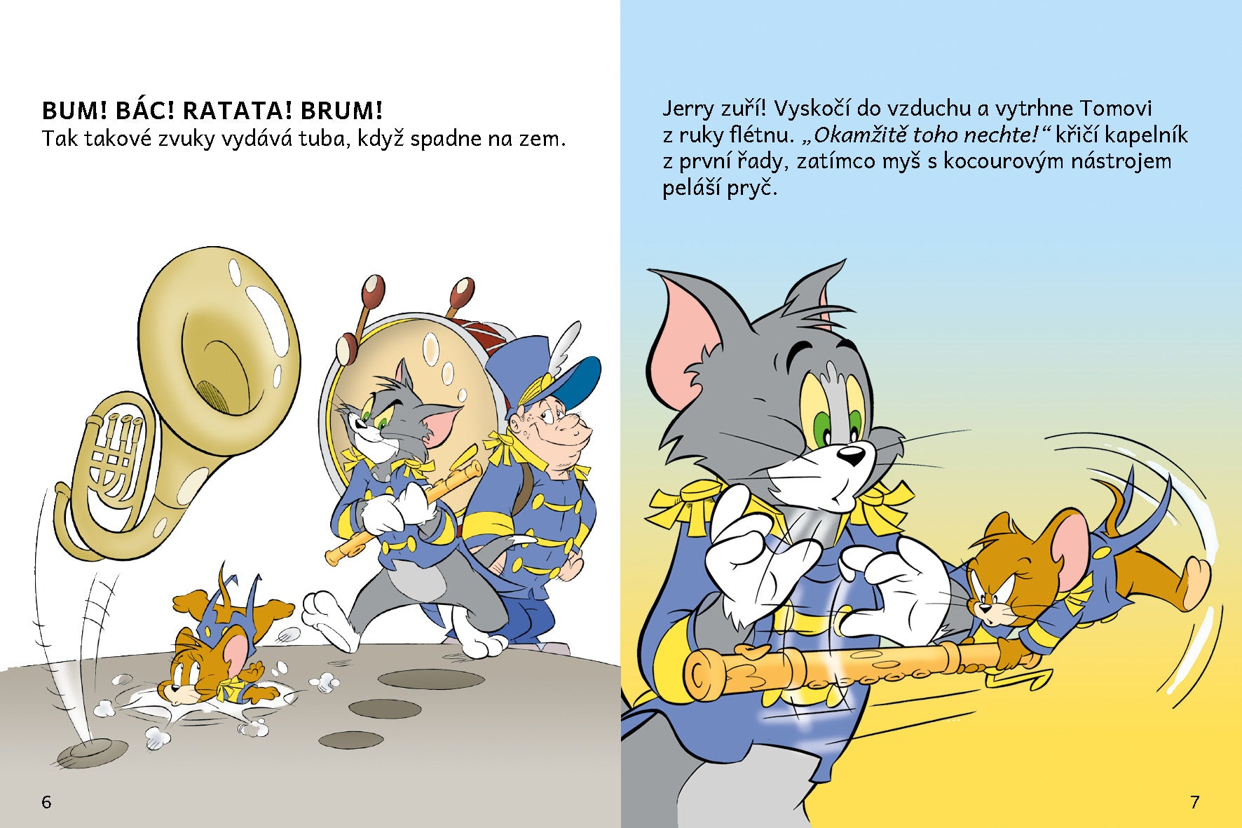 VYPEČENÍ MUZIKANTI – Tom a Jerry v obrázkovém příběhu