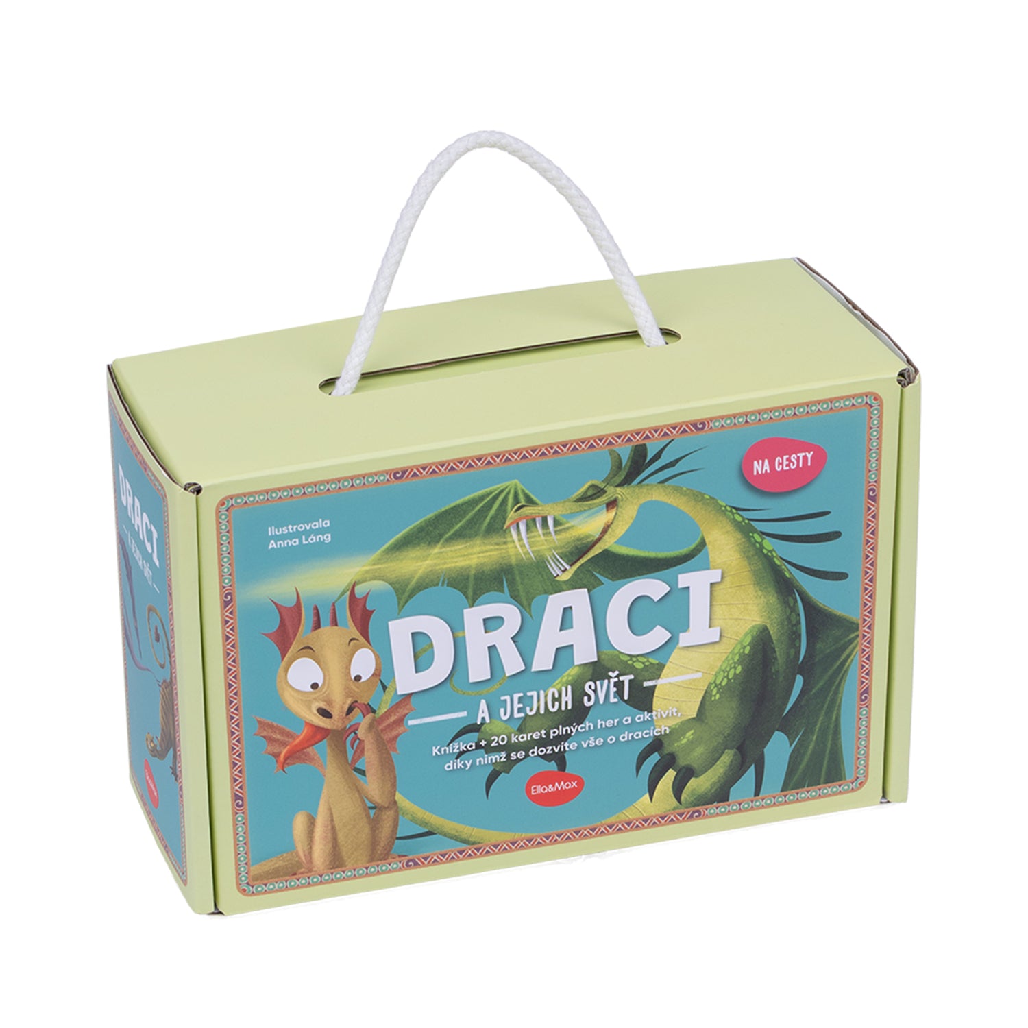 Na cesty – DRACI A JEJICH SVĚT, box: kniha a hry