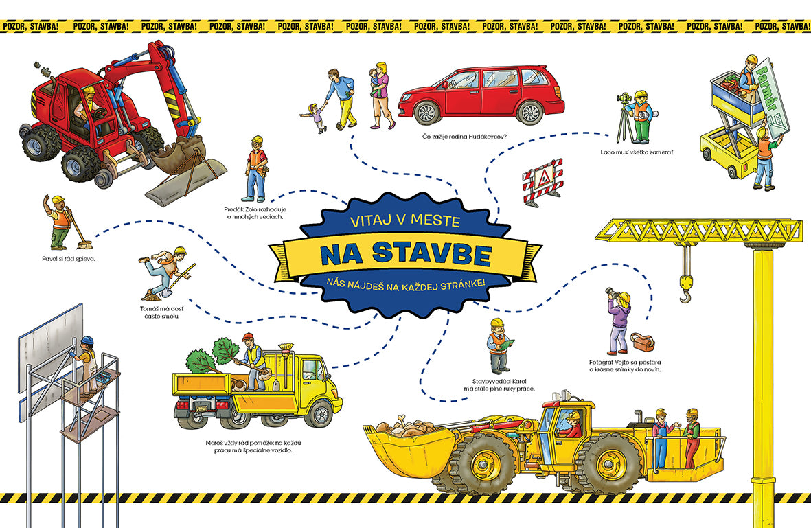 Veľká knižka NA STAVBE pre malých rozprávačov