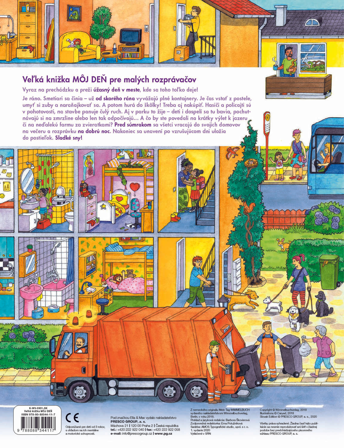 Veľká knižka MÔJ DEŇ pre malých rozprávačov