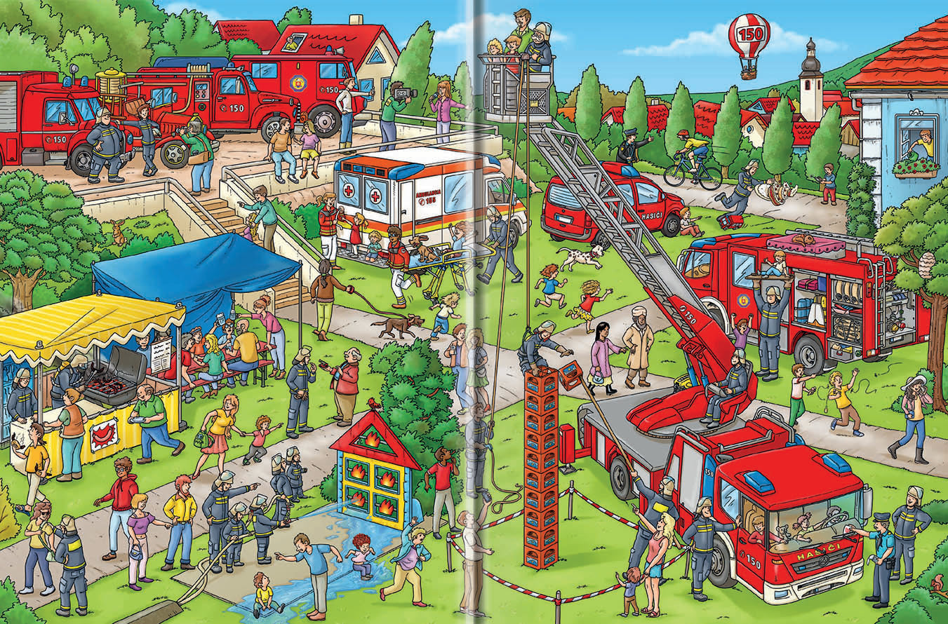 Veľká knižka HASIČI pre malých rozprávačov