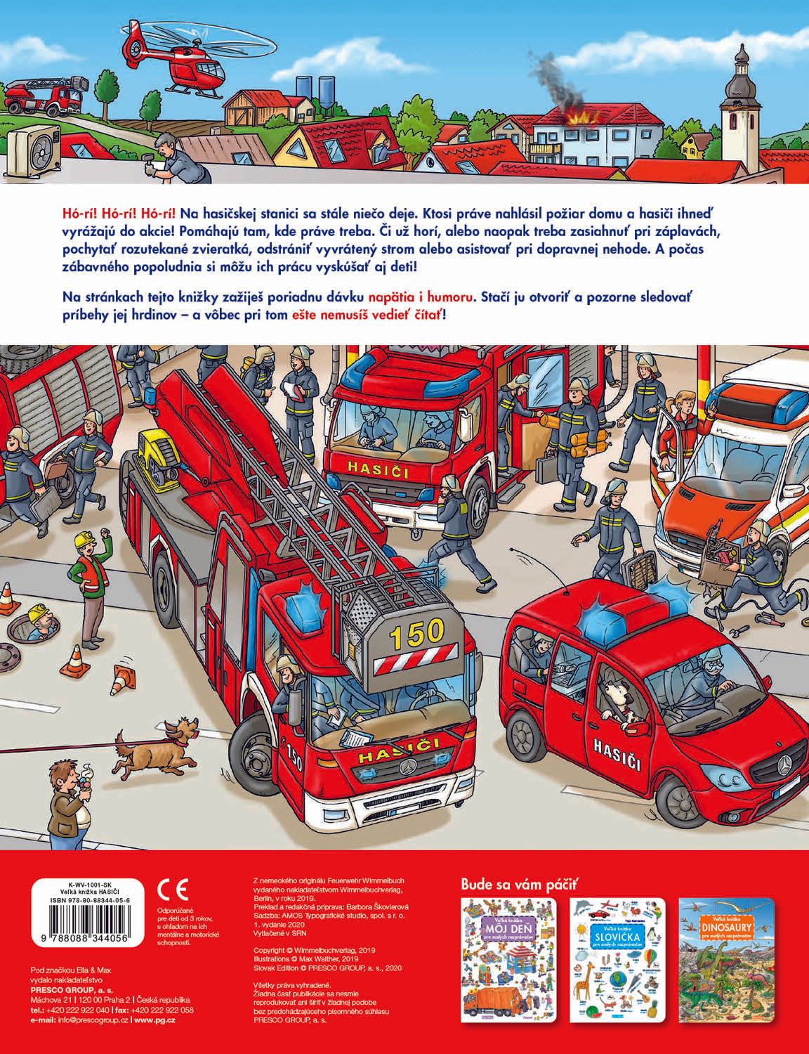 Veľká knižka HASIČI pre malých rozprávačov