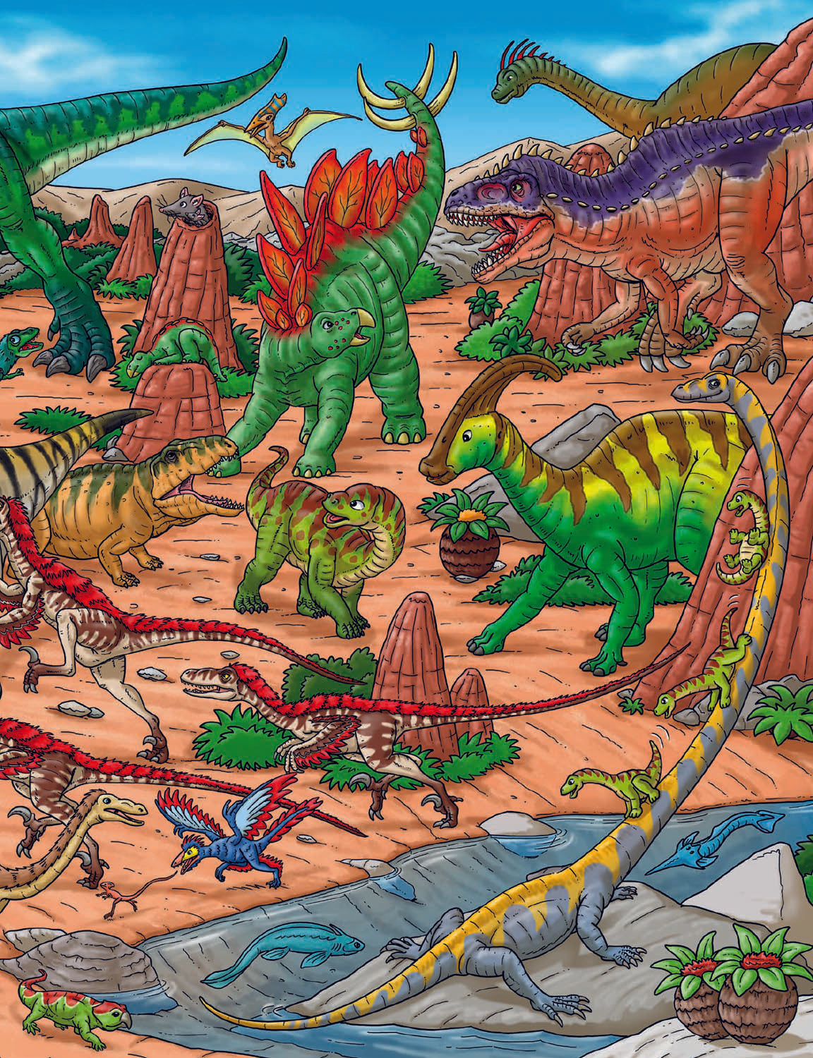 Velká knížka DINOSAUŘI pro malé vypravěče