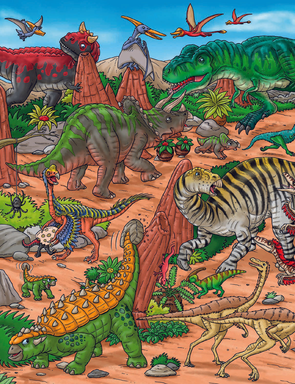 Veľká knižka DINOSAURY pre malých rozprávačov