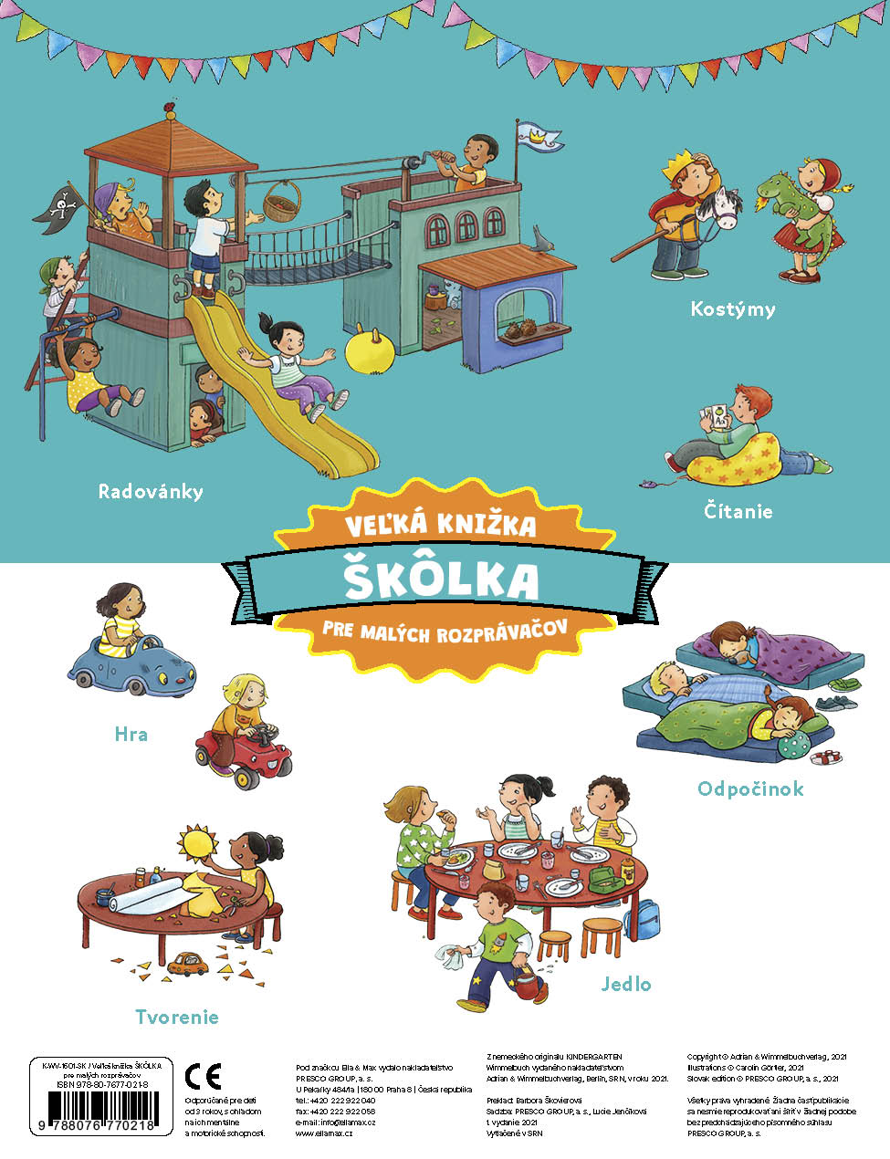 Veľká knižka ŠKÔLKA pre malých rozprávačov