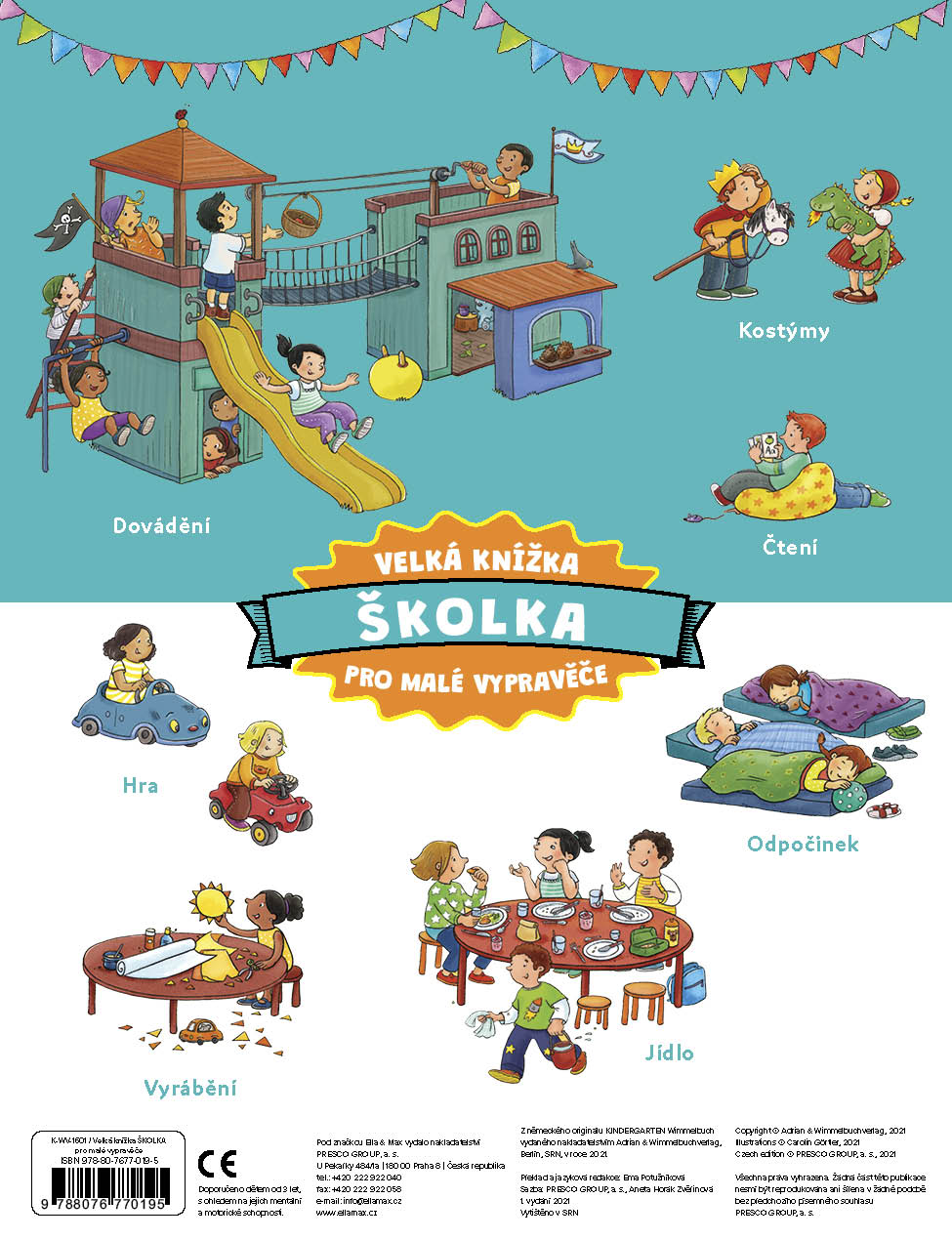 Velká knížka ŠKOLKA pro malé vypravěče