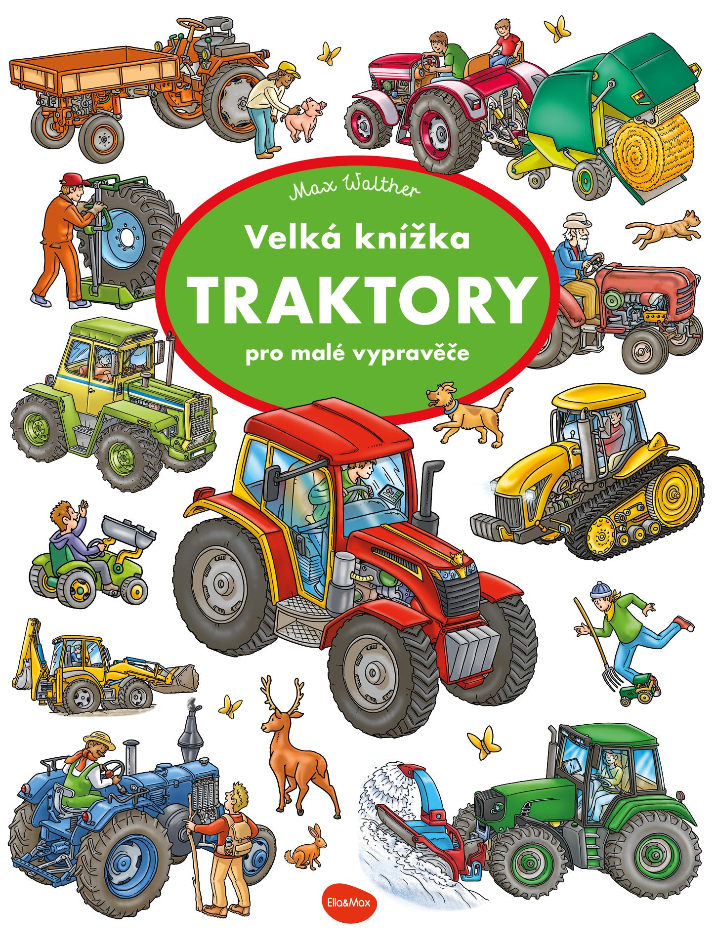 Velká knížka TRAKTORY pro malé vypravěče