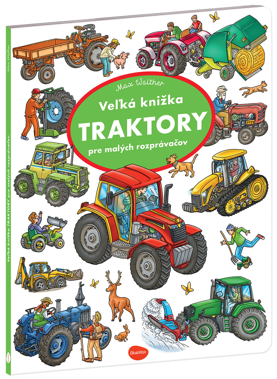 Vel'ká knižka TRAKTORY pre malých rozprávačov