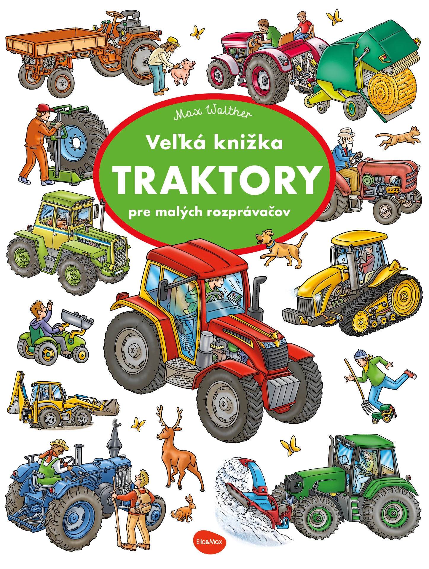 Vel'ká knižka TRAKTORY pre malých rozprávačov