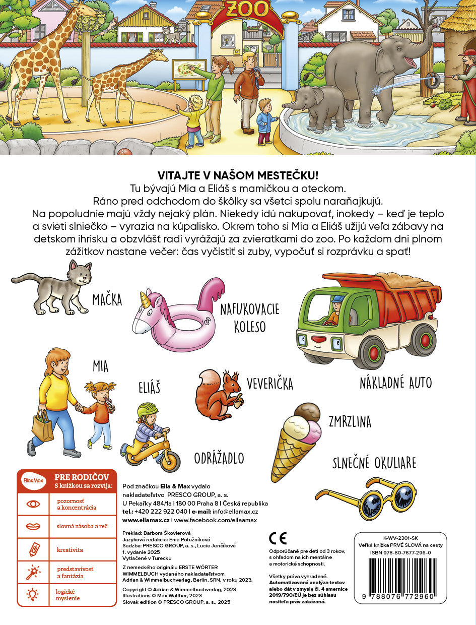 Na cesty – Veľká knižka PRVÉ SLOVÁ