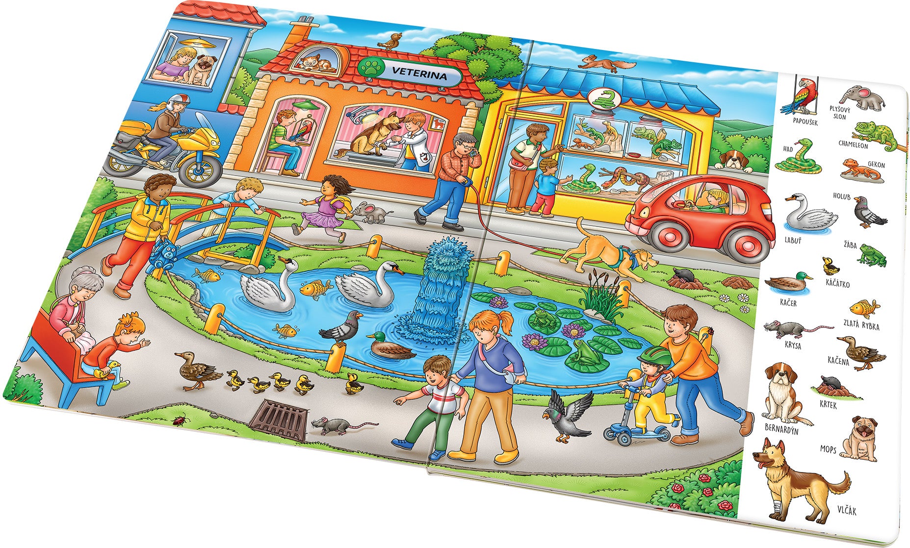 Na cesty – Velká knížka ZVÍŘÁTKA – PRVNÍ SLOVA