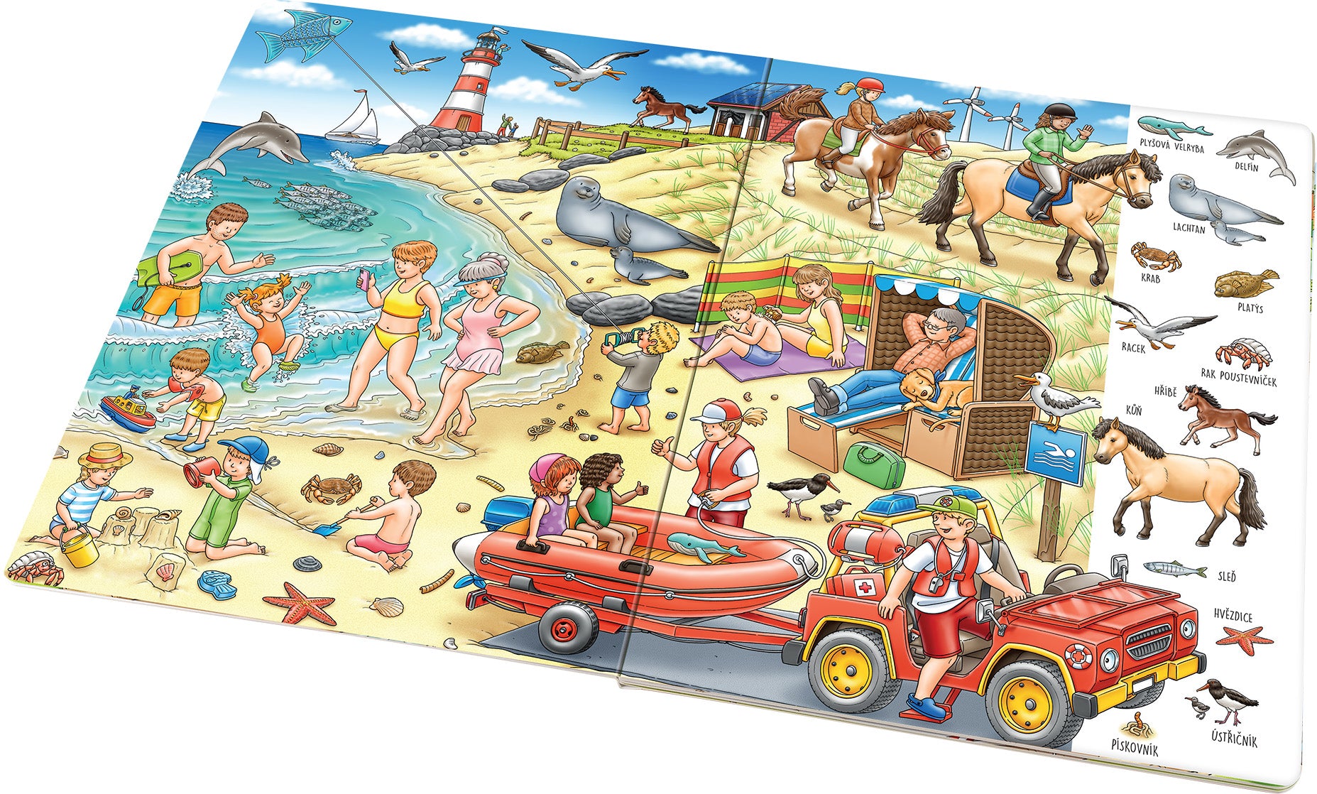 Na cesty – Velká knížka ZVÍŘÁTKA – PRVNÍ SLOVA