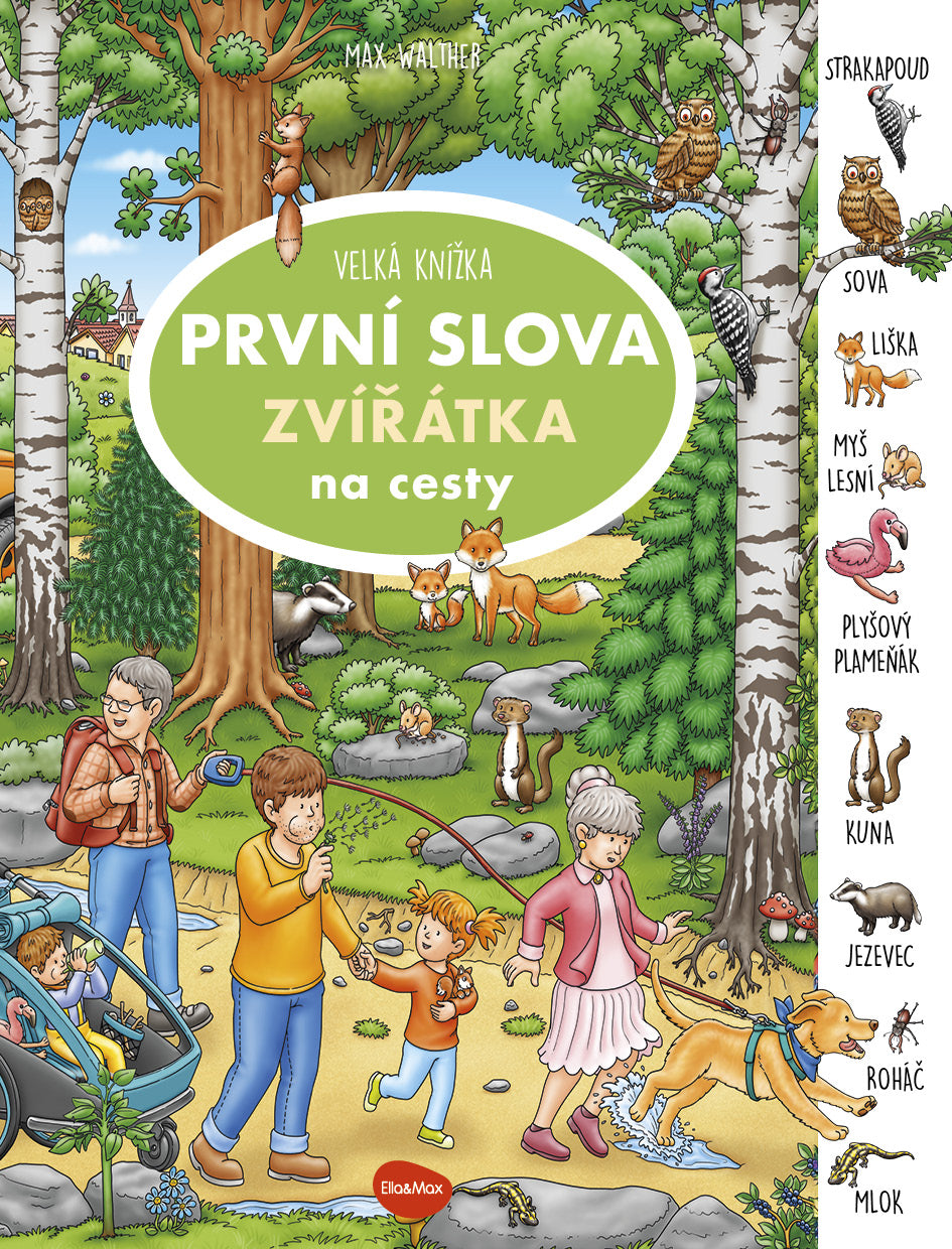 Na cesty – Velká knížka ZVÍŘÁTKA – PRVNÍ SLOVA