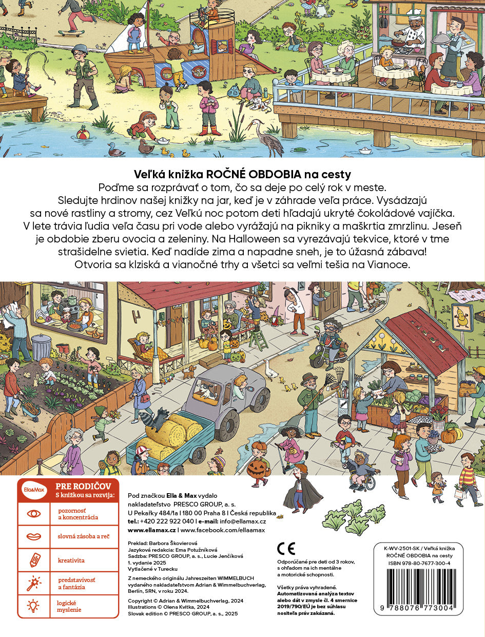 Na cesty – Veľká knižka ROČNÉ OBDOBIA