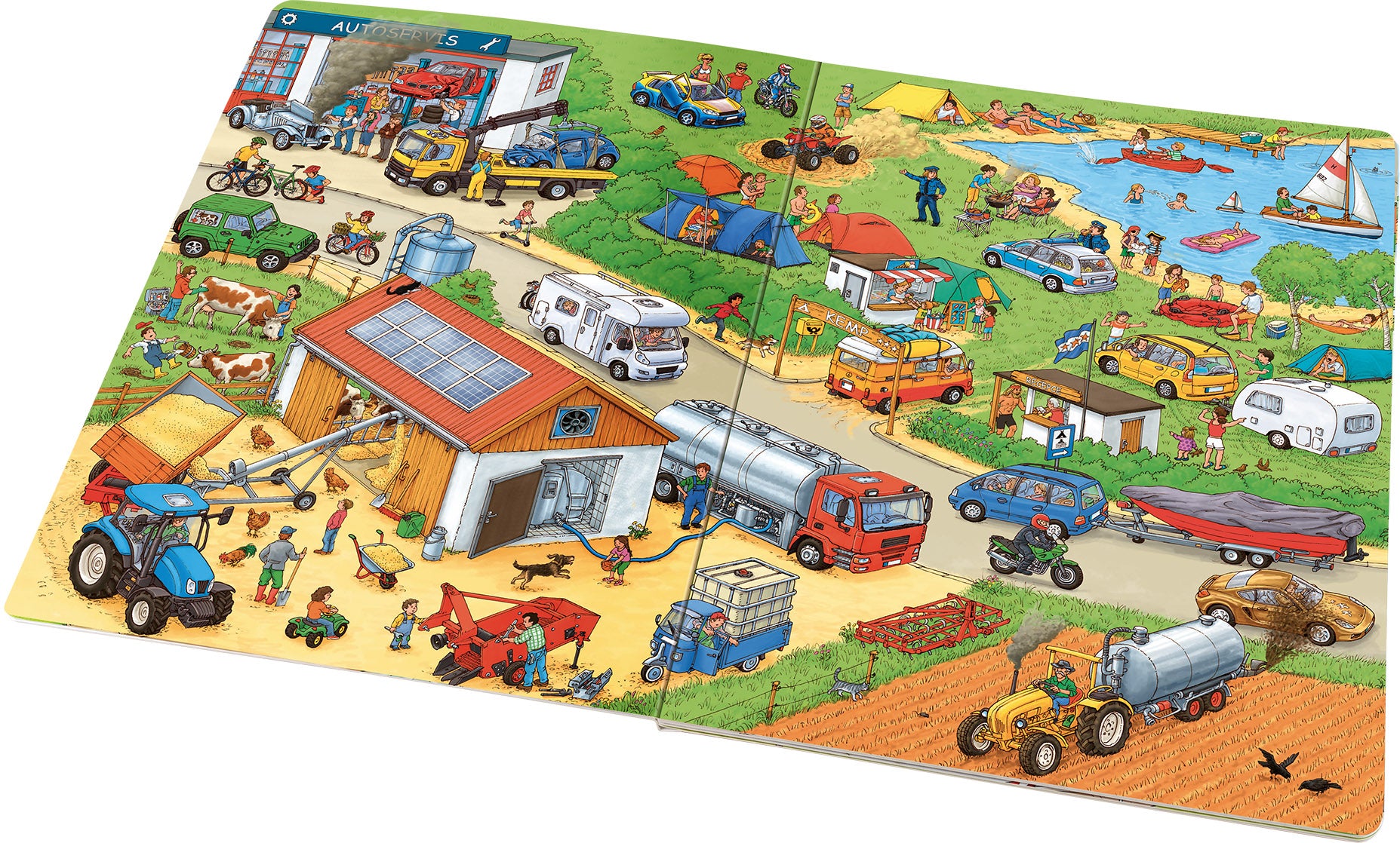 Na cesty – Velká knížka AUTA