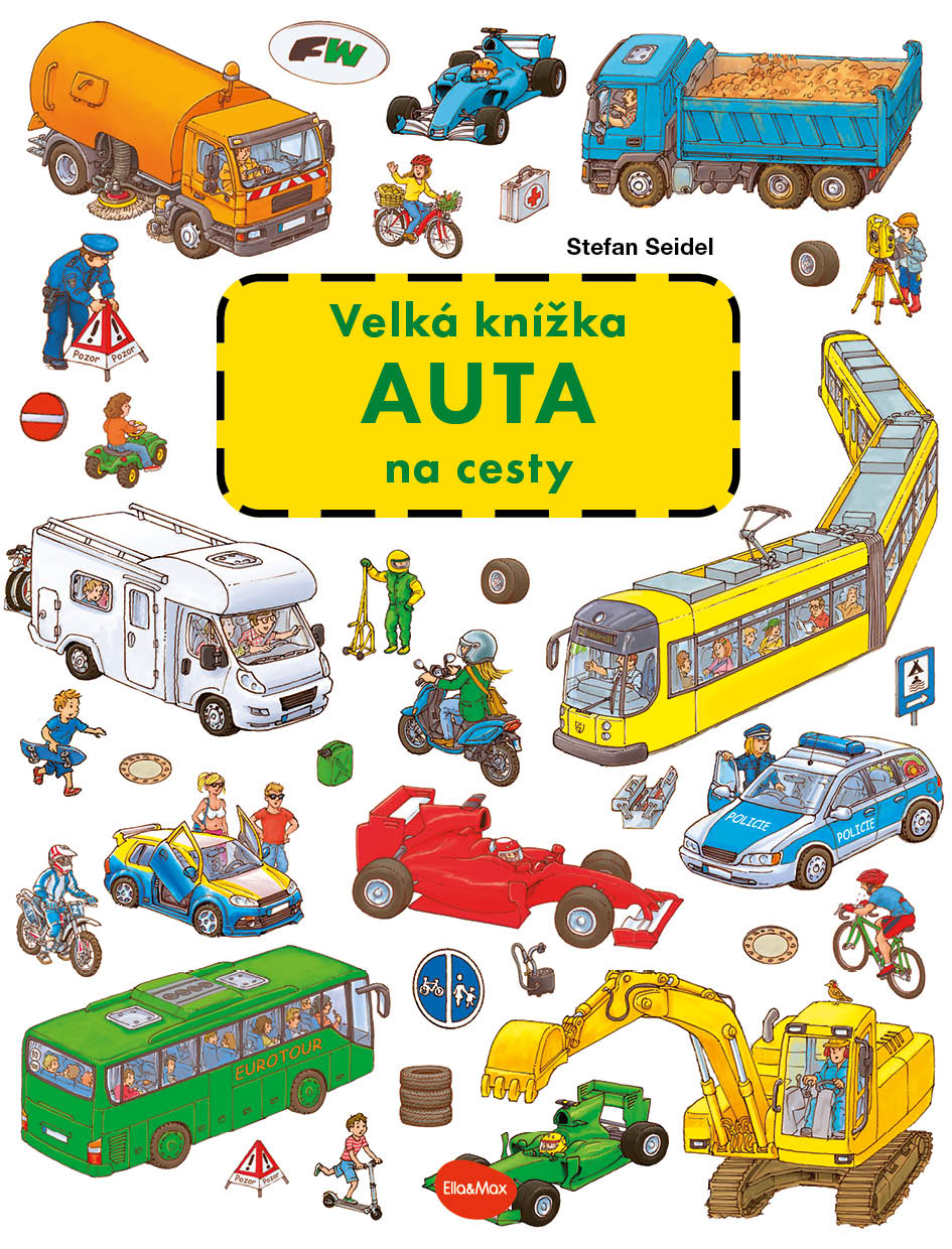 Na cesty – Velká knížka AUTA