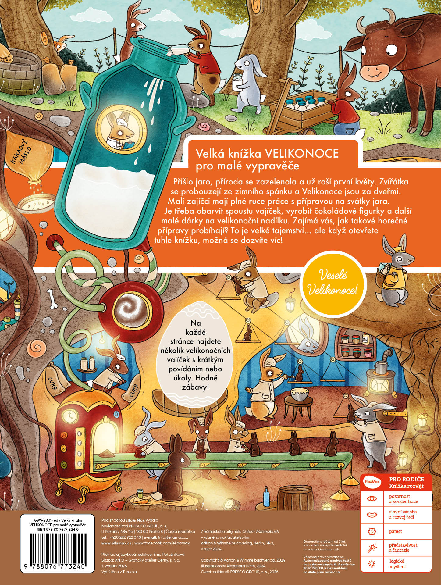 Velká knížka VELIKONOCE pro malé vypravěče