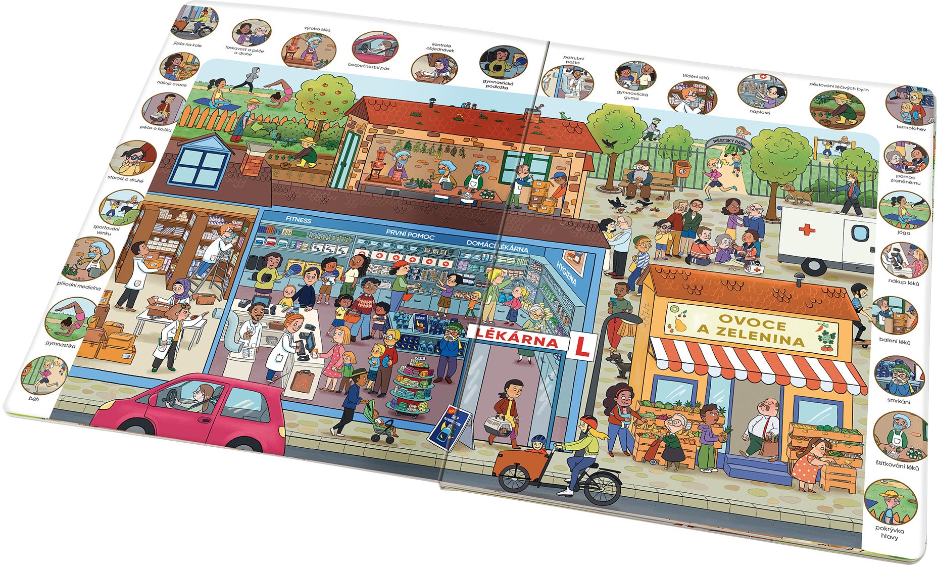 Velká knížka O ZDRAVÍ pro malé vypravěče