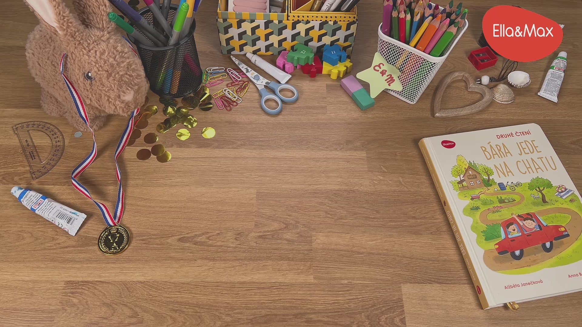 Načíst video: Druhé čtení  – BÁRA JEDE NA TÁBOR