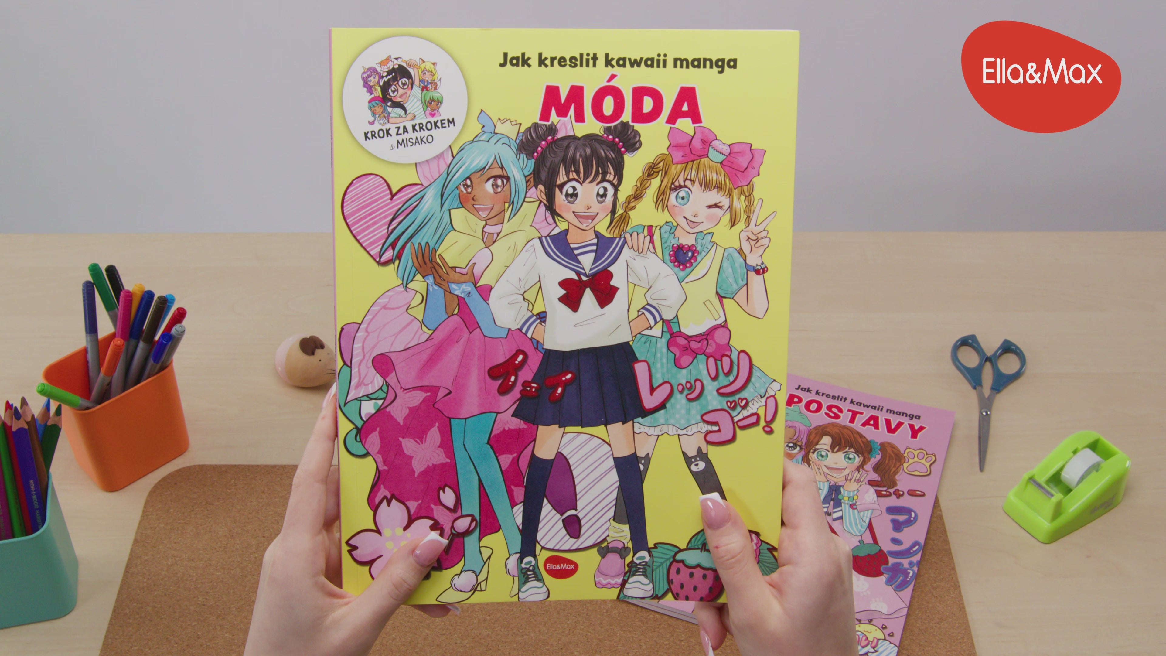 Načíst video: Jak kreslit KAWAII MANGA: POSTAVY – Krok za krokem s MISAKO