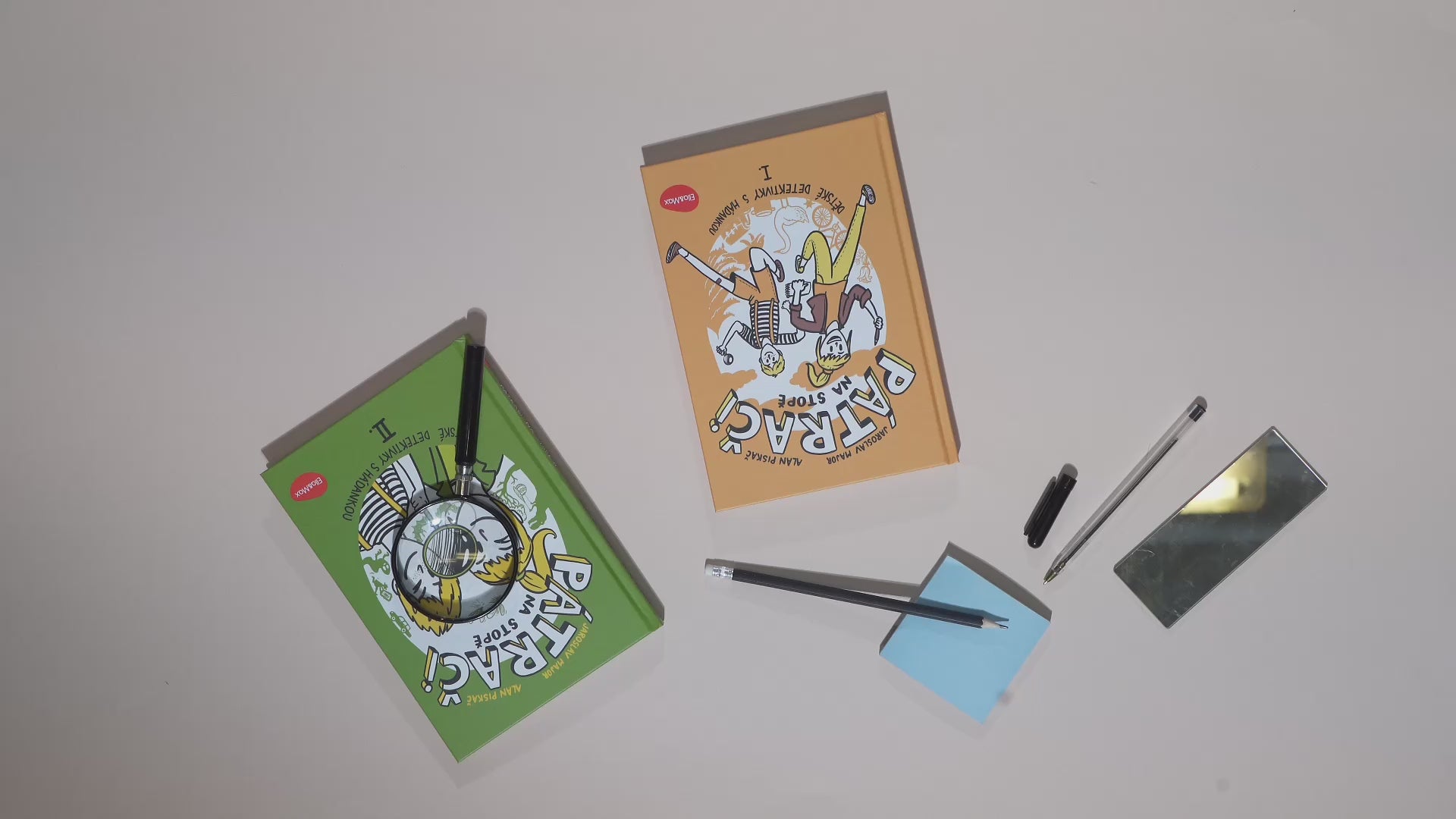 Načíst video: PÁTRAČI NA STOPĚ II. – Dětské detektivky s hádankou