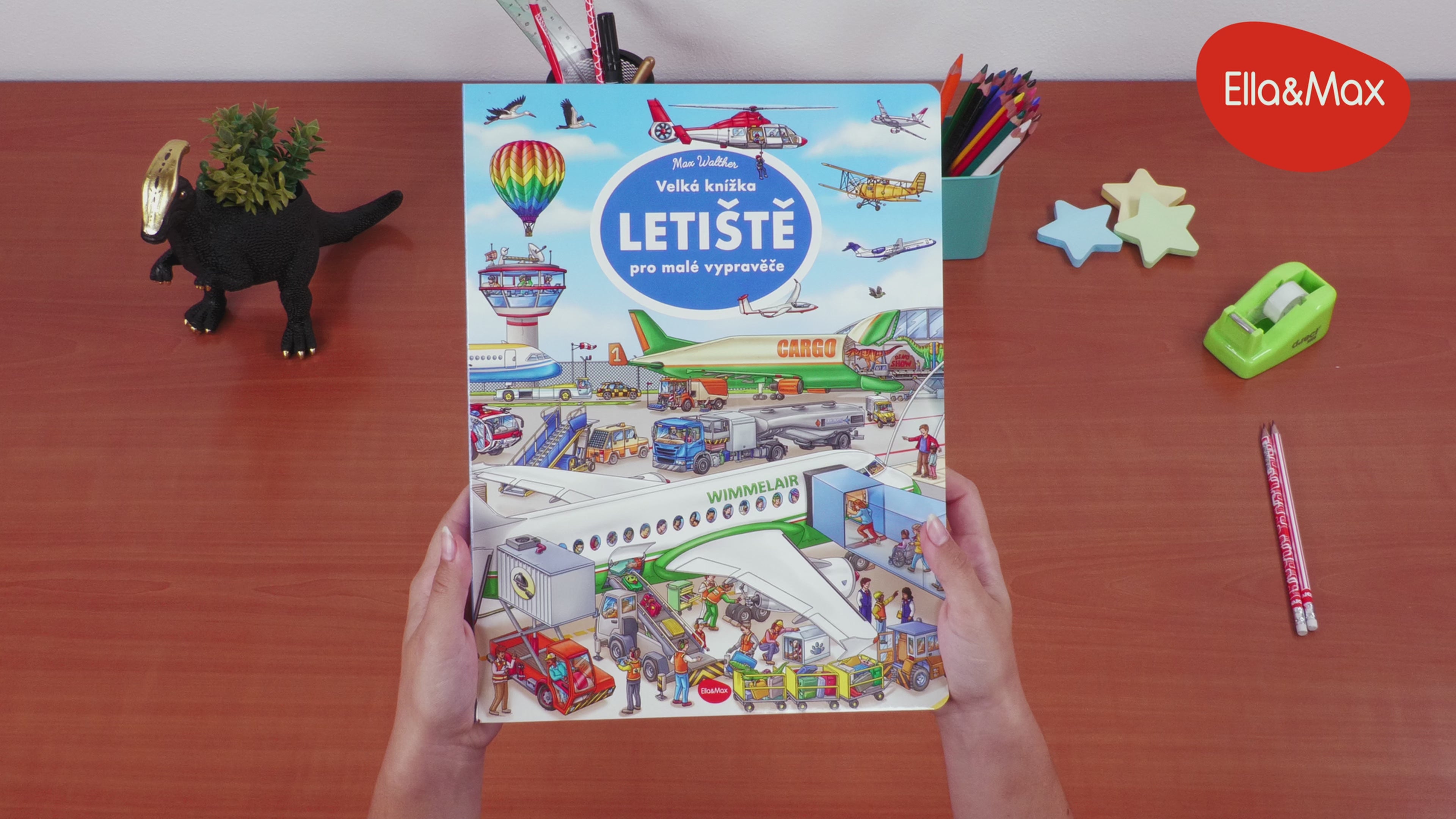 Načíst video: Velká knížka LETIŠTĚ pro malé vypravěče