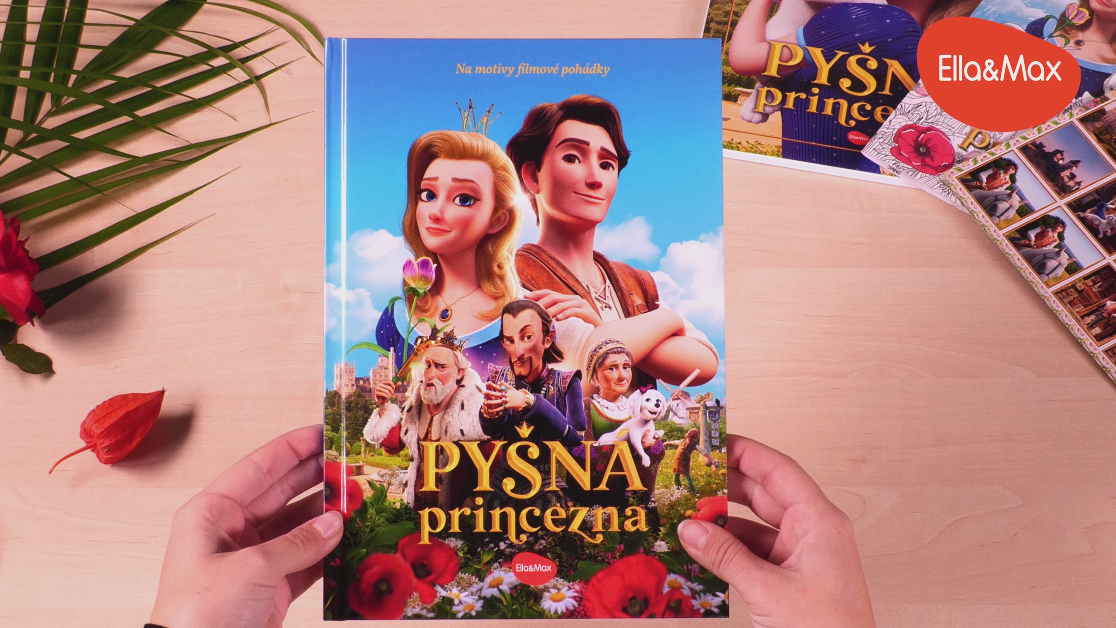 Načíst video: PYŠNÁ PRINCEZNA – Knížka na motivy filmové pohádky
